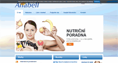 Desktop Screenshot of anabell.cz