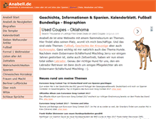 Tablet Screenshot of anabell.de